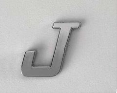 Logo letra J para pegar en el coche