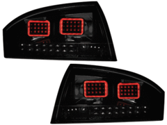 Focos traseros de LEDs negros Audi TT 98-05